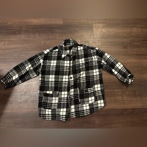 Kori jacket Checkered Flannel Top Shirt Shacket Size M/L Urban Outfitters
